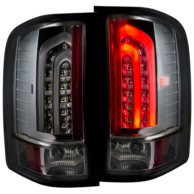 ANZO 2007-2013 Chevrolet Silverado 1500 LED Taillights Smoke G2 ANZO 2007-2013 Chevrolet Silverado 1500 LED Taillights Smoke G2