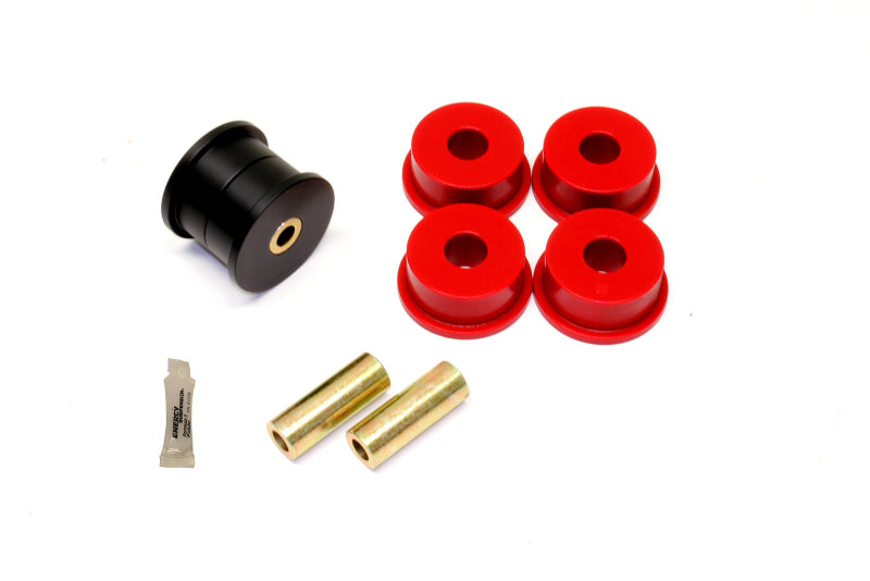 BMR 12-15 5th Gen Camaro Differential Mount Bushing Kit (Poly/Delrin Combo) - Black/Red BMR 12-15 5th Gen Camaro Differential Mount Bushing Kit (Poly/Delrin Combo) - Black/Red