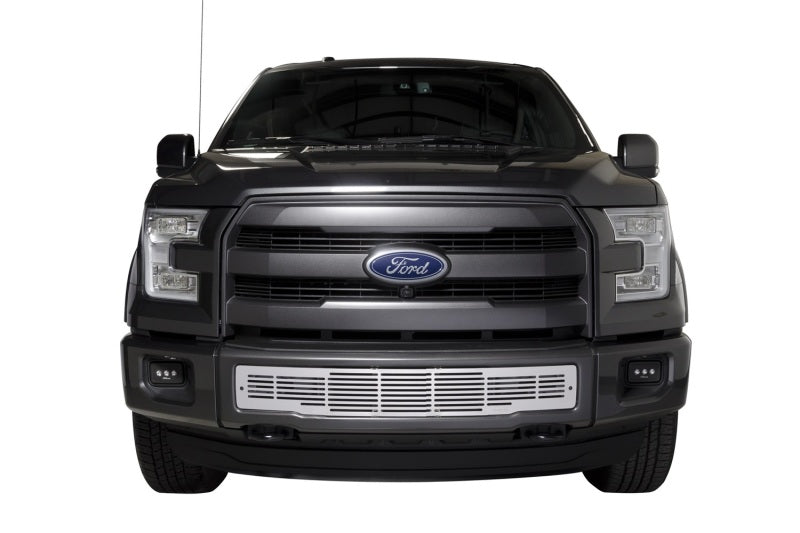 Putco 15-17 Ford F-150 - Stainless Steel Bar Design Bumper Grille Inserts Putco 15-17 Ford F-150 - Stainless Steel Bar Design Bumper Grille Inserts
