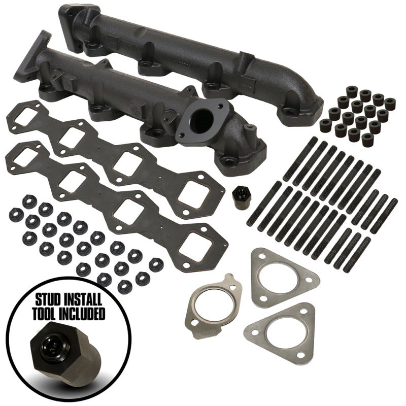 BD Diesel Exhaust Manifold Kit - Ford 2011-2014 F250/F350/F450/F550 6.7L PowerStroke BD Diesel Exhaust Manifold Kit - Ford 2011-2014 F250/F350/F450/F550 6.7L PowerStroke