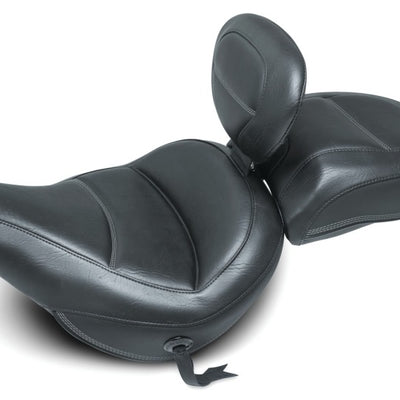 Mustang 18-21 Harley Heritage Classic Standard Deluxe Touring Recessed Passenger Seat - Black