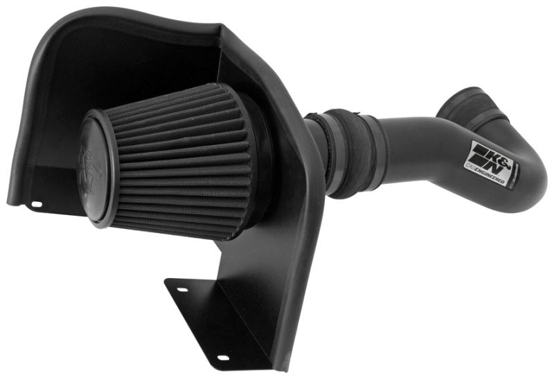 K&N 07-08 Chevy Silverado 1500 4.8L/5.3L V8 / 07-08 GMC Yukon 4.8L/5.3L V8 Black Perf Intake Kit K&N 07-08 Chevy Silverado 1500 4.8L/5.3L V8 / 07-08 GMC Yukon 4.8L/5.3L V8 Black Perf Intake Kit