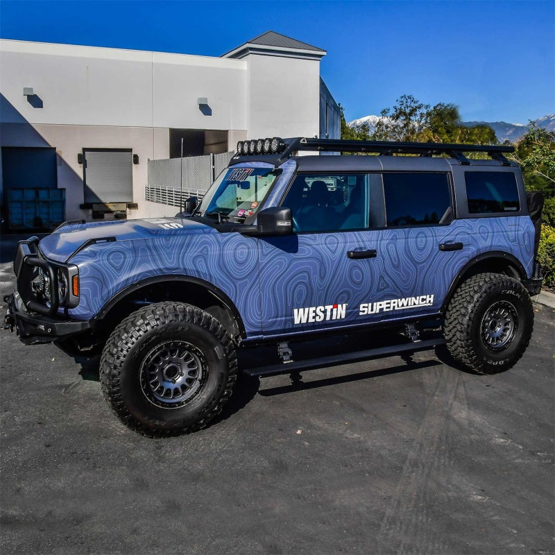 Westin 21-23 Ford Bronco 4dr (Excl. Bronco Sport) Pro-e Running Boards - Tex. Blk Westin 21-23 Ford Bronco 4dr (Excl. Bronco Sport) Pro-e Running Boards - Tex. Blk
