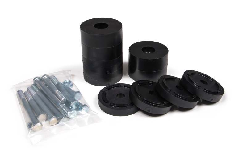 JKS Manufacturing 18-21 Jeep Wrangler JL Adjustable Front Bump Stop 2-6in Lift JKS Manufacturing 18-21 Jeep Wrangler JL Adjustable Front Bump Stop 2-6in Lift