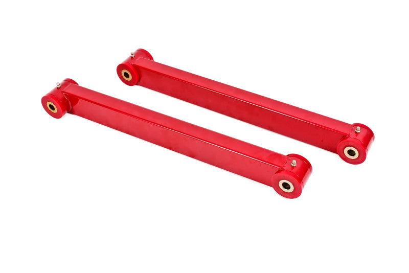 BMR 05-14 S197 Mustang Non-Adj. Boxed Lower Control Arms (Polyurethane) - Red BMR 05-14 S197 Mustang Non-Adj. Boxed Lower Control Arms (Polyurethane) - Red