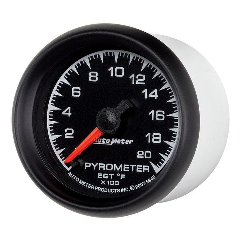 Autometer ES 52mm Full Sweep Electronic 0-2000 Degree F EGT/Pyrometer Gauge Autometer ES 52mm Full Sweep Electronic 0-2000 Degree F EGT/Pyrometer Gauge