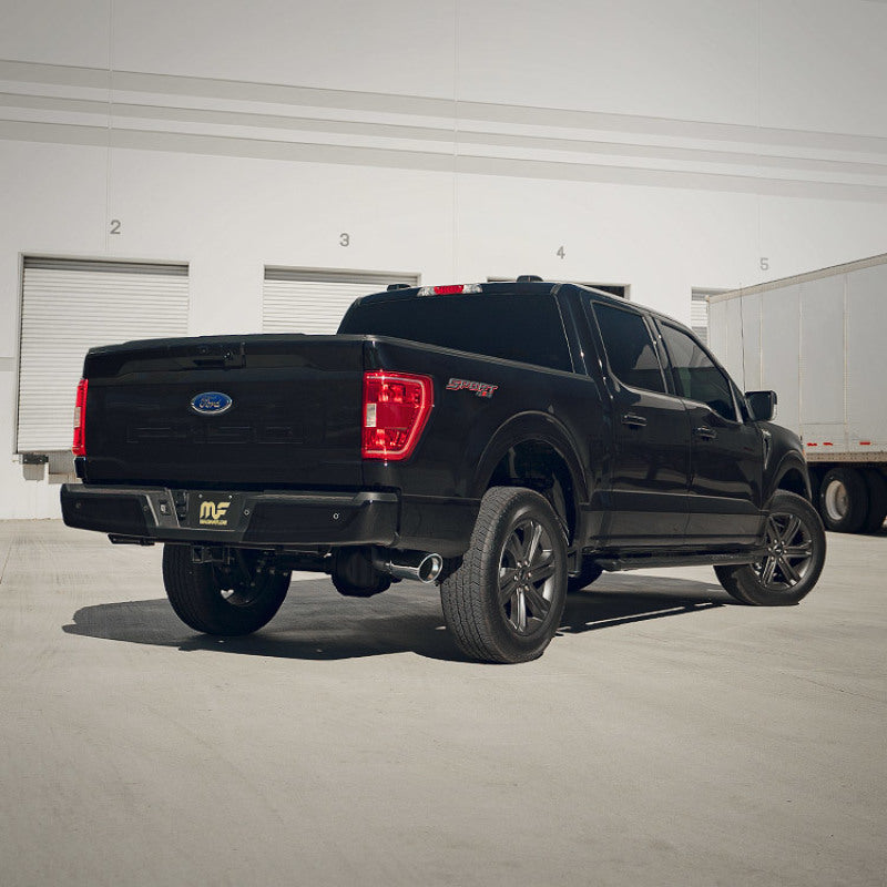 MagnaFlow 20-21 Ford Explorer 3.0L V6 Dual Exit Quad Black Chrome Tip Street Series Cat-Back Exhaust MagnaFlow 20-21 Ford Explorer 3.0L V6 Dual Exit Quad Black Chrome Tip Street Series Cat-Back Exhaust