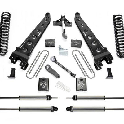 Fabtech 05-07 Ford F350 4WD 6in Rad Arm Sys w/Coils & Dlss Shks