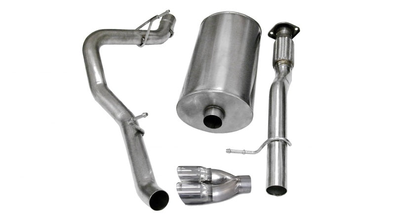 Corsa 2007-2008 Chevrolet Suburban 1500 5.3L V8 Polished Sport Cat-Back Exhaust Corsa 2007-2008 Chevrolet Suburban 1500 5.3L V8 Polished Sport Cat-Back Exhaust