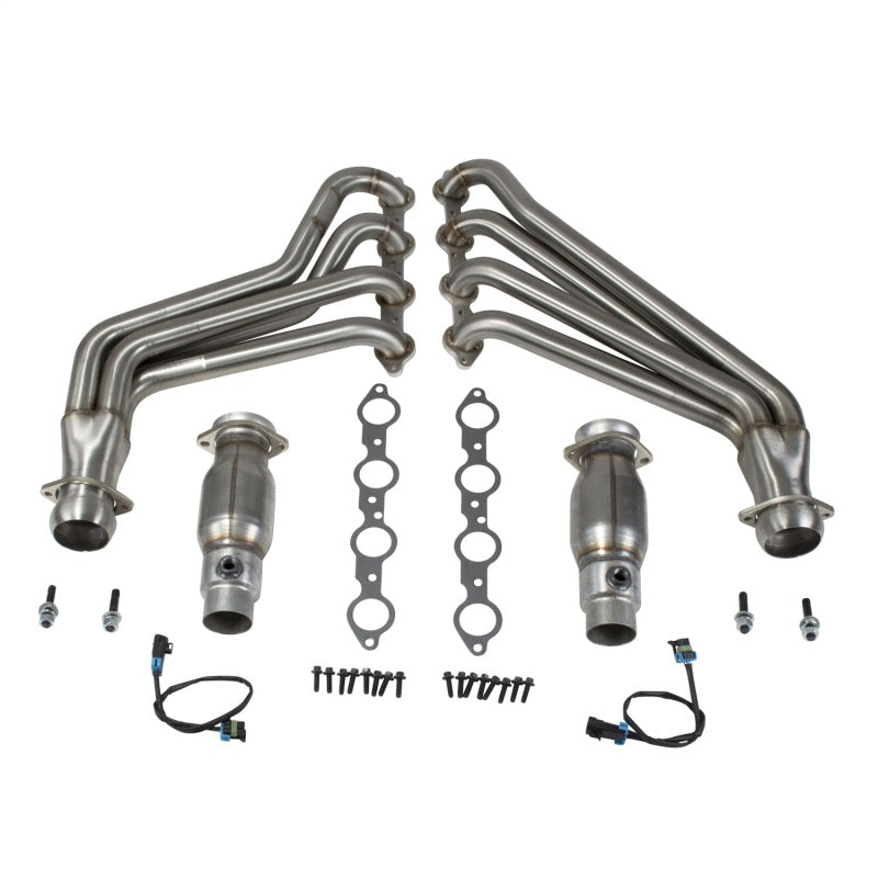 BBK 10-15 Camaro LS3 L99 Long Tube Exhaust Headers With Converters - 1-3/4 304 Stainless BBK 10-15 Camaro LS3 L99 Long Tube Exhaust Headers With Converters - 1-3/4 304 Stainless