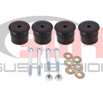 BMR 15-17 S550 Mustang Differential Bushing Kit (Aluminum) - Black