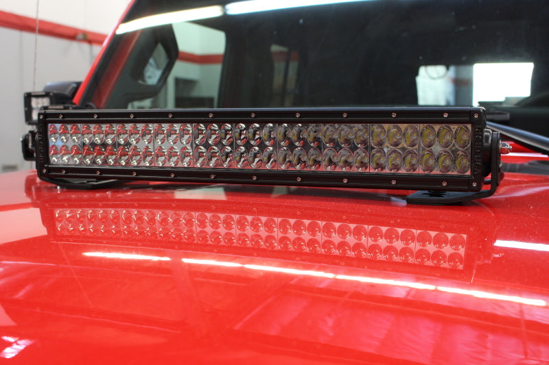Go Rhino 18-20 Jeep Wrangler JL/JLU/Gladiator JT Light Mount - 20in Double Row Go Rhino 18-20 Jeep Wrangler JL/JLU/Gladiator JT Light Mount - 20in Double Row