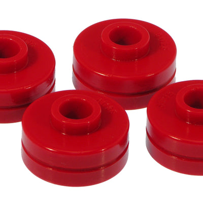 Prothane 97-04 Chevy Corvette Rear Spring Cushions - Red
