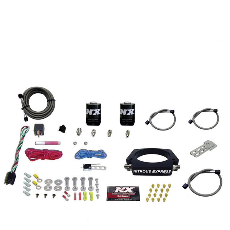 Nitrous Express GM LS 90mm Nitrous Plate Kit (50-400HP) w/o Bottle Nitrous Express GM LS 90mm Nitrous Plate Kit (50-400HP) w/o Bottle