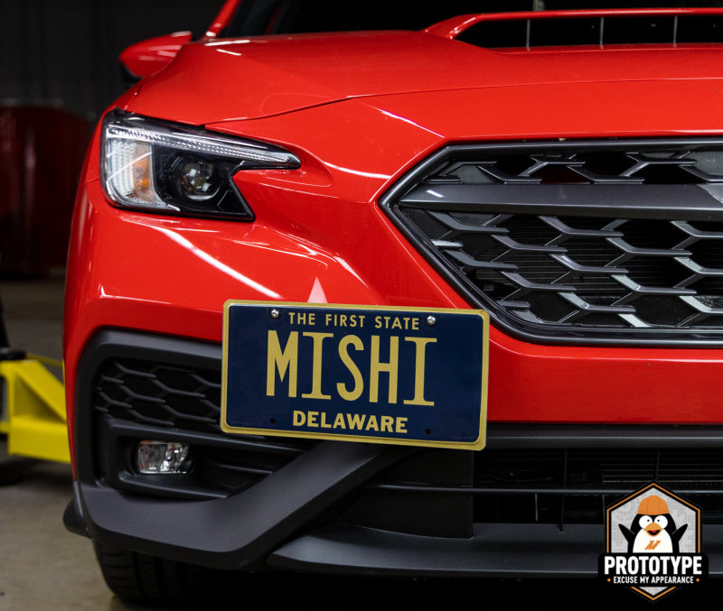 Mishimoto 2022+ Subaru WRX License Plate Relocation Kit Mishimoto 2022+ Subaru WRX License Plate Relocation Kit