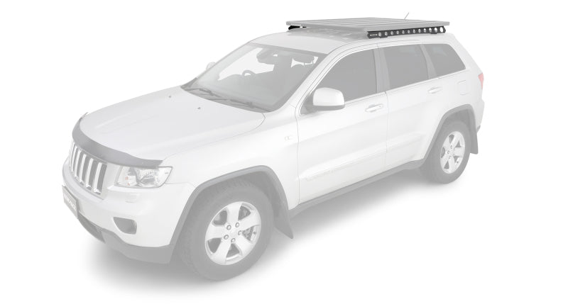 Rhino-Rack 11-21 Jeep Grand Cherokee WK2 4DR (w/ Metal Roof Rails) Backbone Mounting System - Black Rhino-Rack 11-21 Jeep Grand Cherokee WK2 4DR (w/ Metal Roof Rails) Backbone Mounting System - Black