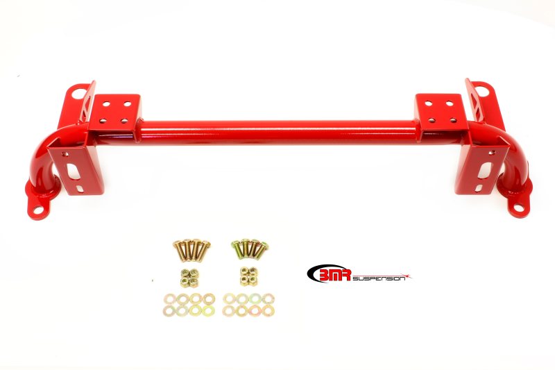 BMR 05-14 S197 Mustang Radiator Support w/ Sway Bar Mount - Red BMR 05-14 S197 Mustang Radiator Support w/ Sway Bar Mount - Red