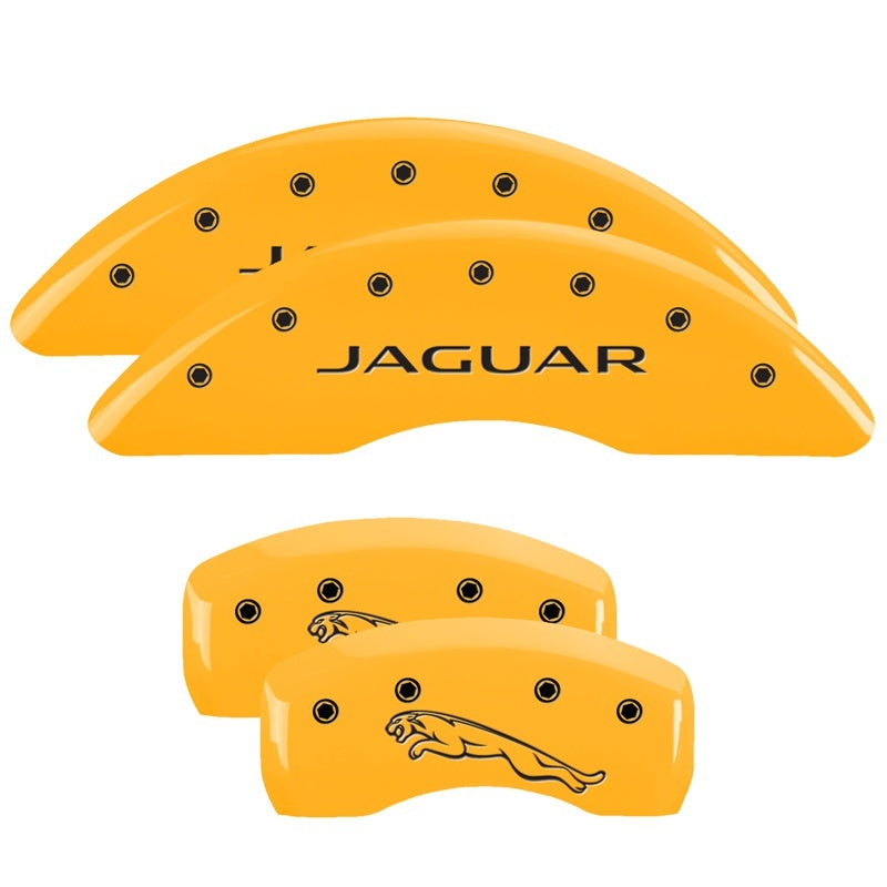 MGP 4 Caliper Covers Engraved Front & Rear i-Vtec Yellow finish black ch MGP 4 Caliper Covers Engraved Front & Rear i-Vtec Yellow finish black ch