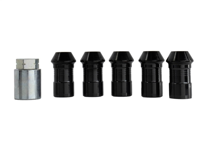 Ford Racing 2023+ Ford Bronco Raptor  M14 x 1.5 Black Security Lug Nut Kit - Set of 5 Ford Racing 2023+ Ford Bronco Raptor  M14 x 1.5 Black Security Lug Nut Kit - Set of 5