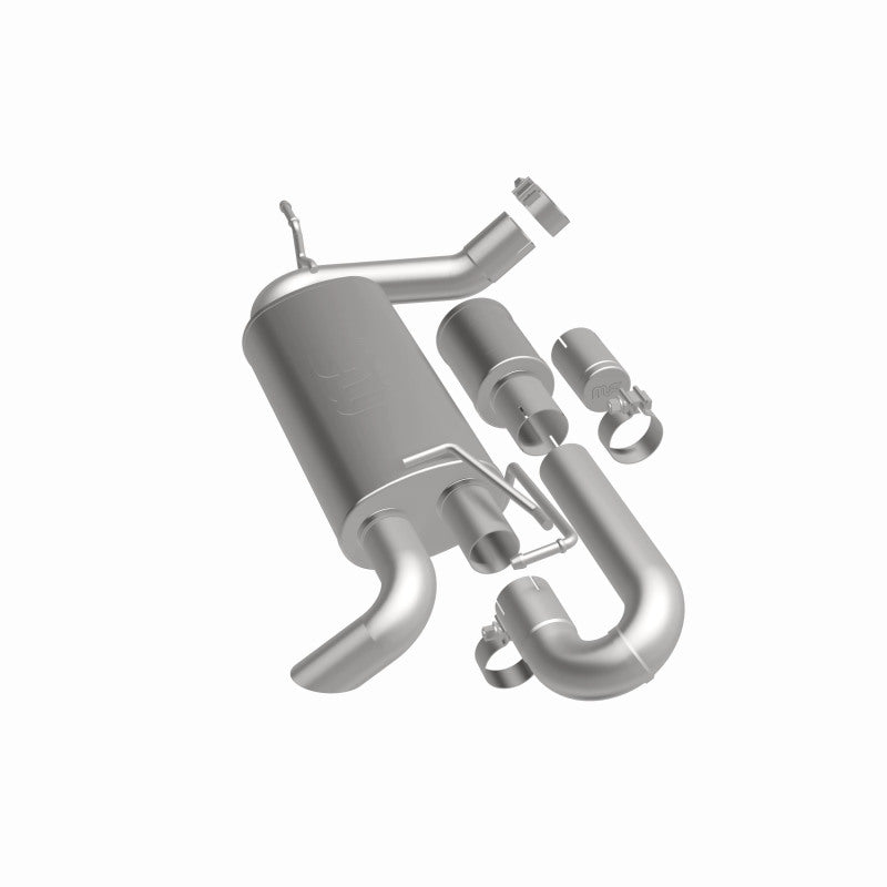 MagnaFlow 07-18 Jeep Wrangler JK Overland Series Axle-Back Exhaust System MagnaFlow 07-18 Jeep Wrangler JK Overland Series Axle-Back Exhaust System