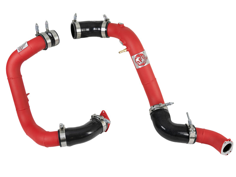 aFe Bladerunner 2.25in & 2.5in Intercooler Tubes Hot & Cold 16-18 Honda Civic I4-1.5L (t) - Red aFe Bladerunner 2.25in & 2.5in Intercooler Tubes Hot & Cold 16-18 Honda Civic I4-1.5L (t) - Red