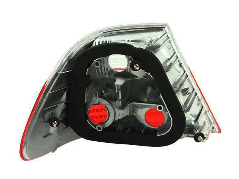 ANZO 2000-2003 BMW 3 Series E46 Taillights Red/Smoke - Outer ANZO 2000-2003 BMW 3 Series E46 Taillights Red/Smoke - Outer