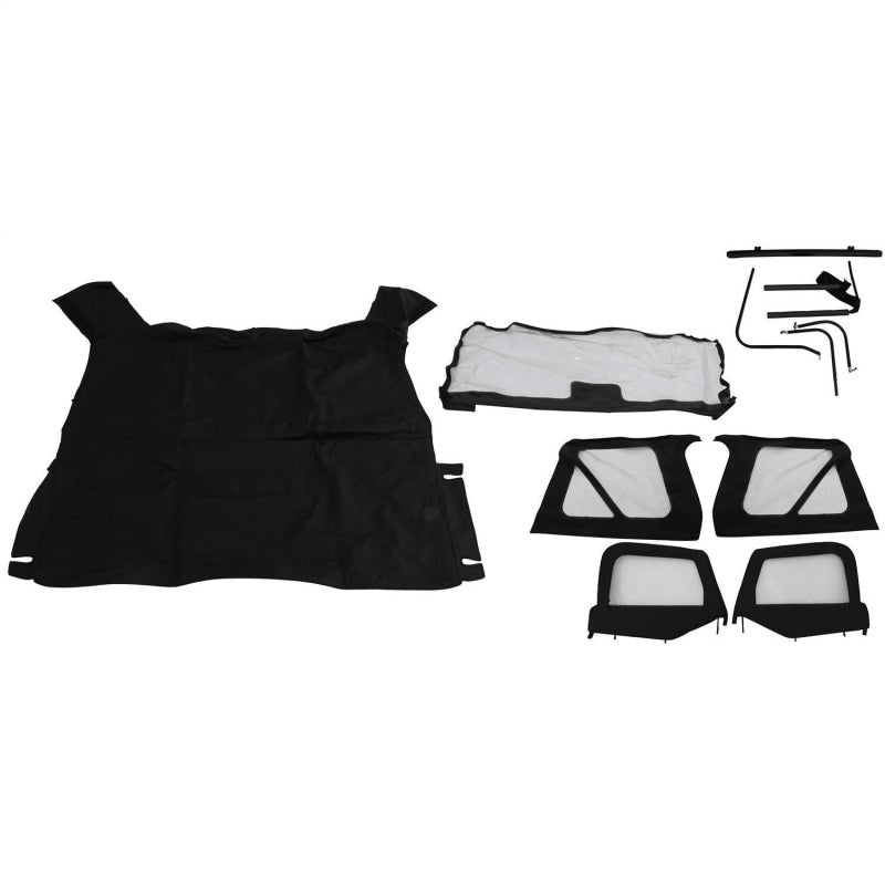 Rampage 1997-2006 Jeep Wrangler(TJ) Complete Top - Black Diamond Rampage 1997-2006 Jeep Wrangler(TJ) Complete Top - Black Diamond
