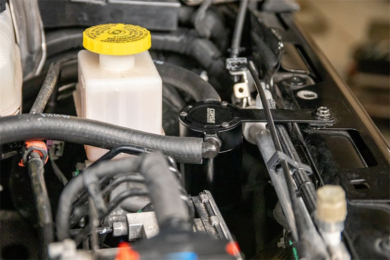 Corsa 2018-2025 Jeep Wrangler JL & JLU / Gladiator JT (3.6L) Oil Catch Can Corsa 2018-2025 Jeep Wrangler JL & JLU / Gladiator JT (3.6L) Oil Catch Can