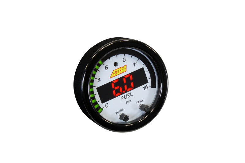 AEM X-Series Pressure 0-15psi Gauge Kit AEM X-Series Pressure 0-15psi Gauge Kit