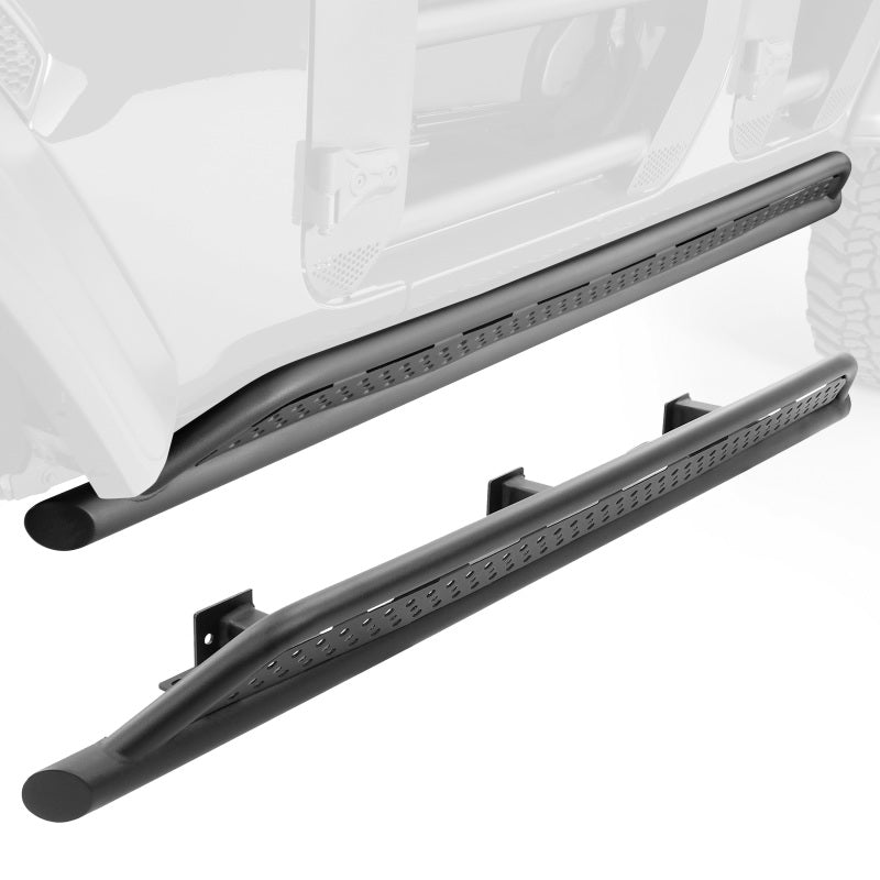 Go Rhino 18-20 Jeep Wrangler JLU JL Frame Mount Sliders Go Rhino 18-20 Jeep Wrangler JLU JL Frame Mount Sliders