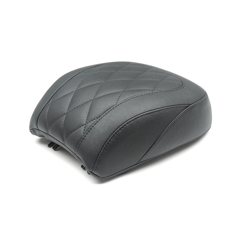 Mustang 18-21 Harley Fat Boy Wide Tripper Passenger Seat Diamond Stitch - Black Mustang 18-21 Harley Fat Boy Wide Tripper Passenger Seat Diamond Stitch - Black