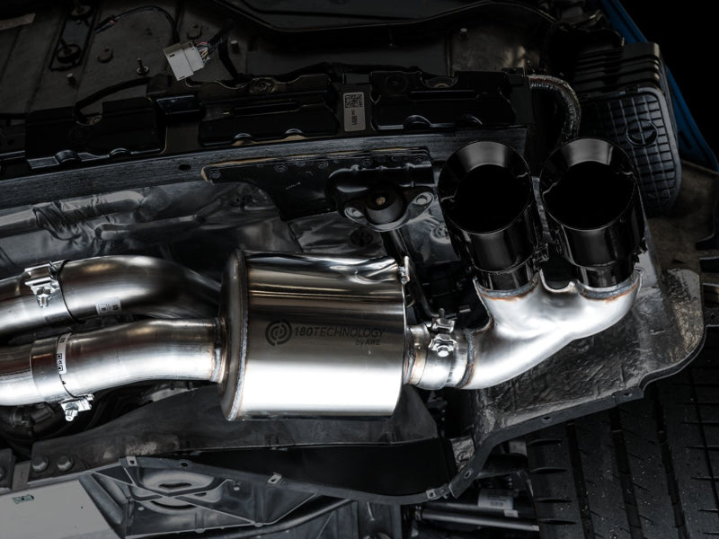 AWE Tuning 2020 Chevrolet Corvette (C8) Touring Edition Exhaust - Quad Diamond Black Tips AWE Tuning 2020 Chevrolet Corvette (C8) Touring Edition Exhaust - Quad Diamond Black Tips