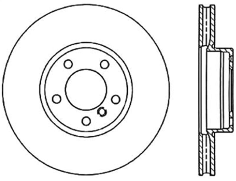 StopTech Slotted & Drilled Sport Brake Rotor StopTech Slotted & Drilled Sport Brake Rotor