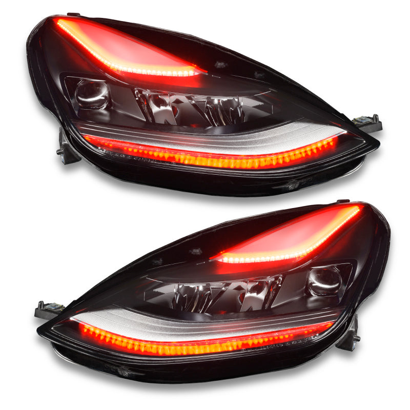Oracle 2021+ Tesla Model 3 Dynamic ColorSHIFT  Headlight DRL Upgrade Kit SEE WARRANTY Oracle 2021+ Tesla Model 3 Dynamic ColorSHIFT  Headlight DRL Upgrade Kit SEE WARRANTY