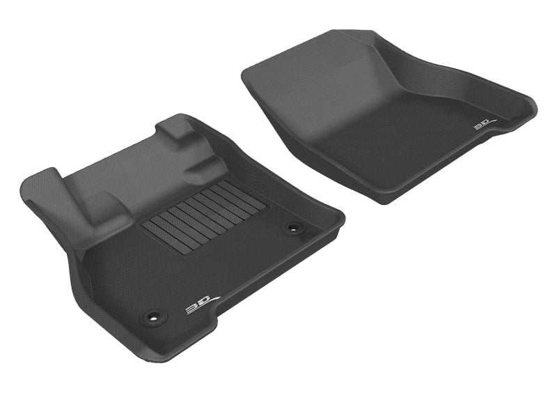 3D MAXpider 2011-2012 Nissan Leaf Kagu 1st Row Floormat - Black 3D MAXpider 2011-2012 Nissan Leaf Kagu 1st Row Floormat - Black