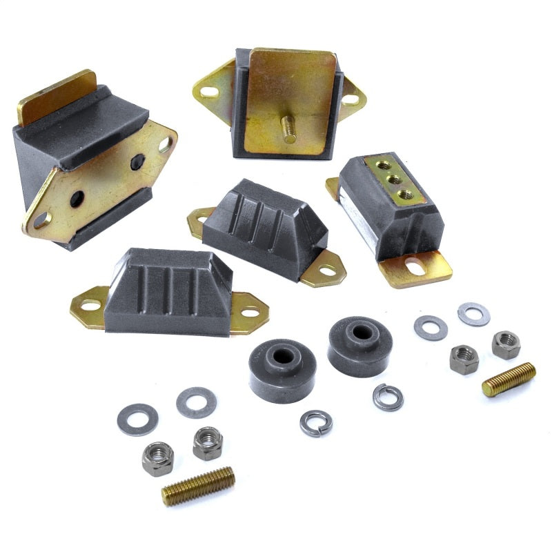 Rugged Ridge Drivetrain Kit Black 76-86 Jeep CJ Rugged Ridge Drivetrain Kit Black 76-86 Jeep CJ