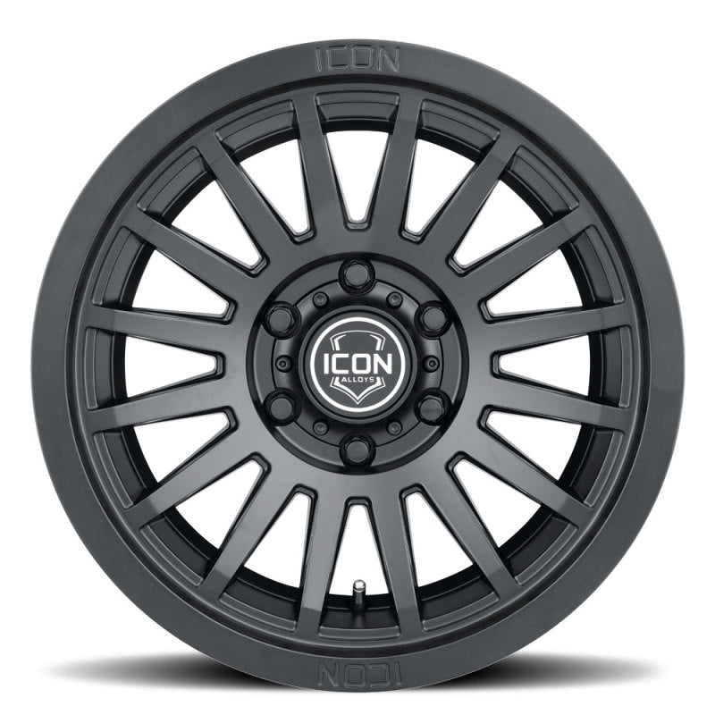 ICON Recon SLX 18x9 6x5.5 BP 0mm Offset 5in BS 106.1mm Hub Bore Satin Black Wheel ICON Recon SLX 18x9 6x5.5 BP 0mm Offset 5in BS 106.1mm Hub Bore Satin Black Wheel
