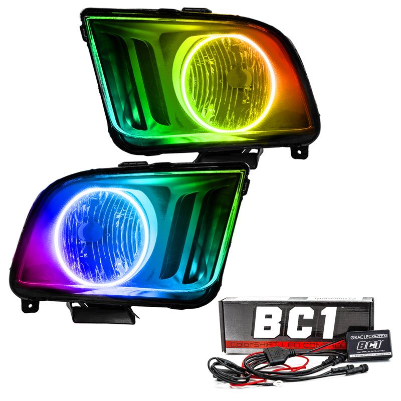 Oracle 05-09 Ford Mustang SMD HL - ColorSHIFT w/ BC1 Controller SEE WARRANTY Oracle 05-09 Ford Mustang SMD HL - ColorSHIFT w/ BC1 Controller SEE WARRANTY