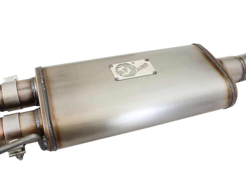 aFe Rebel Series Exhaust SS Front Side Exit CB w/ Black Tips 10-14 Ford F150 Ecoboost V8 6.2L aFe Rebel Series Exhaust SS Front Side Exit CB w/ Black Tips 10-14 Ford F150 Ecoboost V8 6.2L