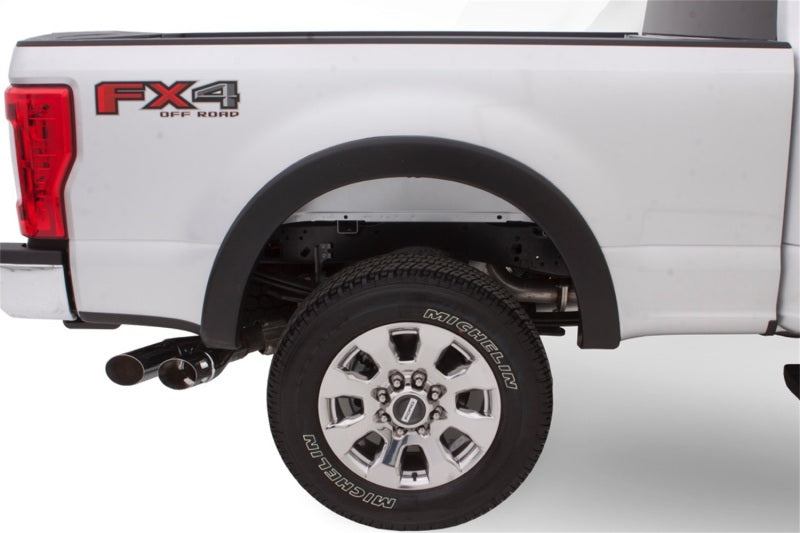 Bushwacker 16-18 Nissan Titan XD Pocket Style Flares 4pc 78.0in Bed - Black Bushwacker 16-18 Nissan Titan XD Pocket Style Flares 4pc 78.0in Bed - Black