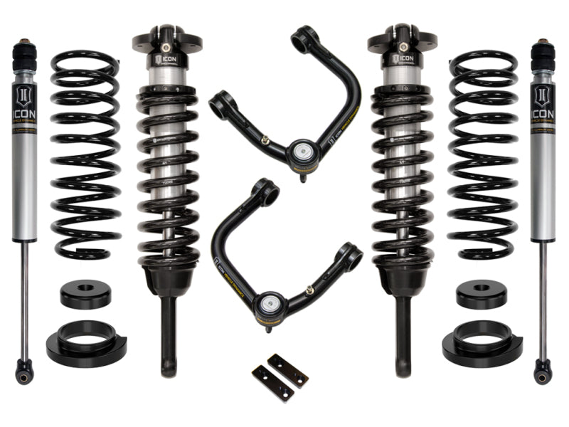 Icon 03-09 GX470 0-3.5in STAGE 2 SUSPENSION SYSTEM W/ TUBULAR UCA Icon 03-09 GX470 0-3.5in STAGE 2 SUSPENSION SYSTEM W/ TUBULAR UCA