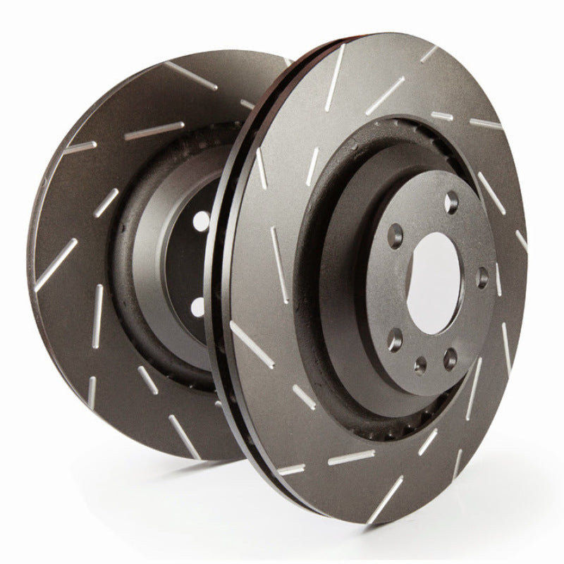 EBC 2017+ Tesla Model 3 Electric RWD USR Slotted Front Rotors EBC 2017+ Tesla Model 3 Electric RWD USR Slotted Front Rotors