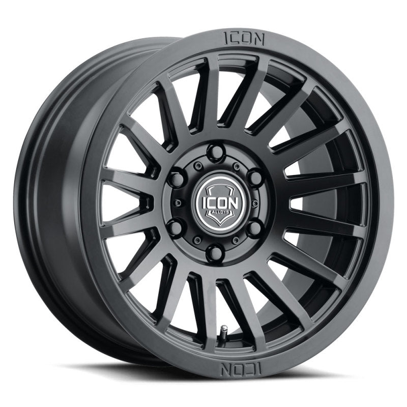 ICON Recon SLX 17x8.5 5x5 BP -6mm Offset 4.5in BS 71.5mm Bore Satin Black Wheel ICON Recon SLX 17x8.5 5x5 BP -6mm Offset 4.5in BS 71.5mm Bore Satin Black Wheel