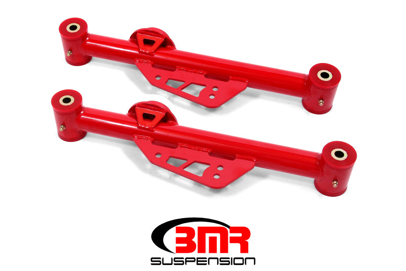BMR 99-04 Mustang Non-Adj. Lower Control Arms (Polyurethane) - Red BMR 99-04 Mustang Non-Adj. Lower Control Arms (Polyurethane) - Red