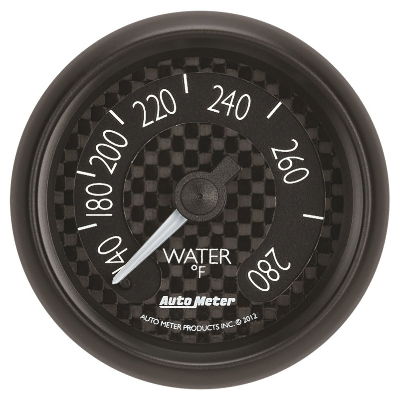 Autometer GT Series 52mm Mechanical 140-280 Deg F Water Temperature Gauge Autometer GT Series 52mm Mechanical 140-280 Deg F Water Temperature Gauge