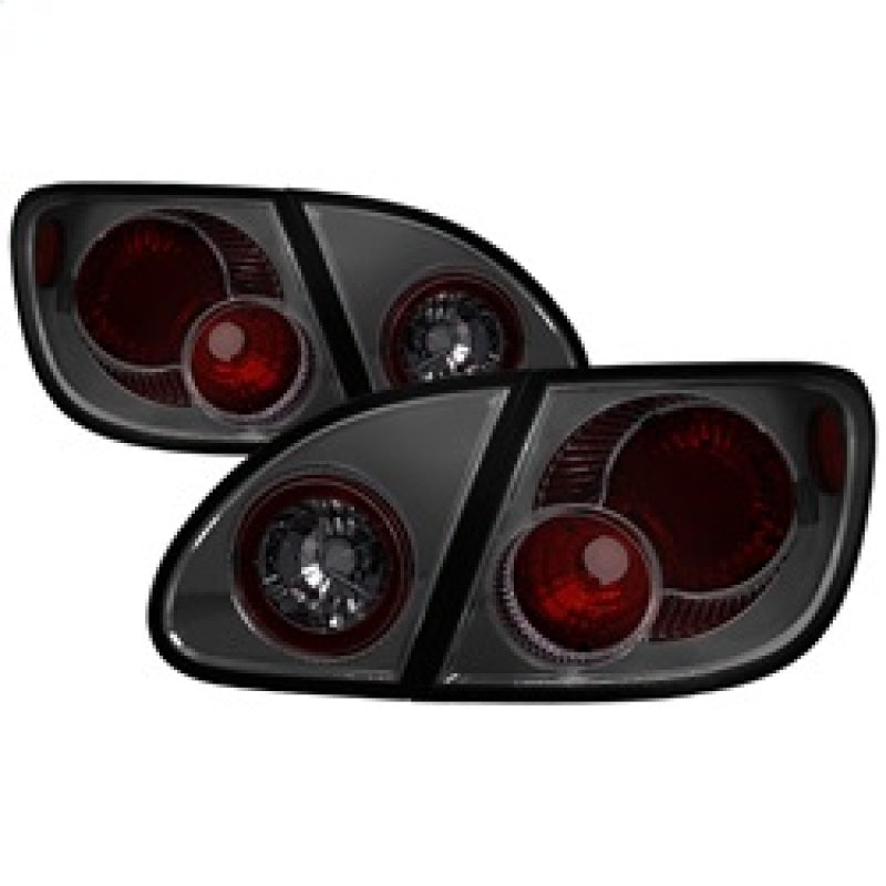 Spyder Toyota Corolla 03-08 Euro Style Tail Lights Smoke ALT-YD-TC03-SM Spyder Toyota Corolla 03-08 Euro Style Tail Lights Smoke ALT-YD-TC03-SM