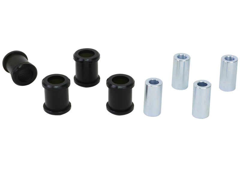 Whiteline Plus 7/03-11 Mazda RX8, 05+ Mazda Miata Rear Trailing Arm - Lower Bushing Kit Whiteline Plus 7/03-11 Mazda RX8, 05+ Mazda Miata Rear Trailing Arm - Lower Bushing Kit