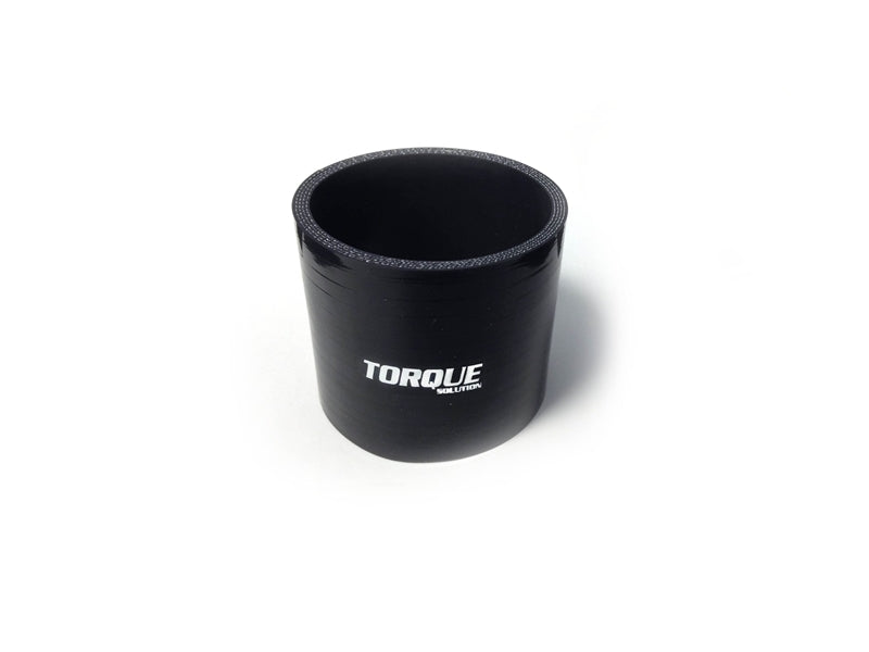 Torque Solution Straight Silicone Coupler: 2in Black Universal Torque Solution Straight Silicone Coupler: 2in Black Universal