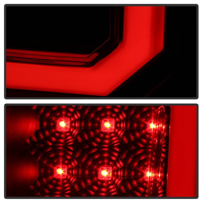 Spyder 07-13 Toyota Tundra V2 Light Bar LED Tail Lights - Smoke ALT-YD-TTU07V2-LB-BSM Spyder 07-13 Toyota Tundra V2 Light Bar LED Tail Lights - Smoke ALT-YD-TTU07V2-LB-BSM