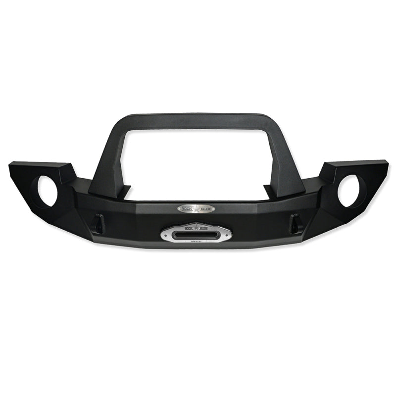 Rock Slide 07-18 Jeep JK 2-4 Door Rigid Full Front Bumper / Complete With Winch Plate Rock Slide 07-18 Jeep JK 2-4 Door Rigid Full Front Bumper / Complete With Winch Plate